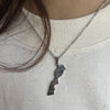 Morocco Map necklace