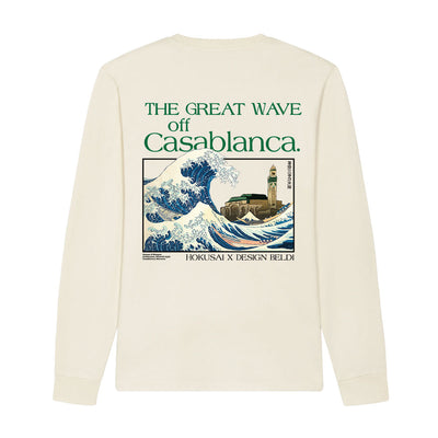 THE GREAT WAVE OFF CASABLANCA | Long-sleeve t-shirt