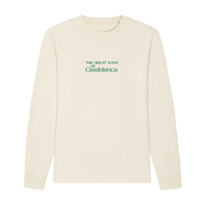 THE GREAT WAVE OFF CASABLANCA | Long-sleeve t-shirt